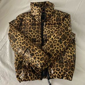Shiny Juicy Couture Cheetah Print Coat